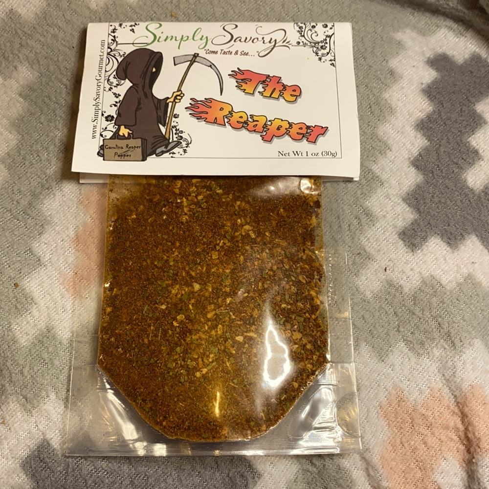 Spicy mix simply savory packet size multiple color